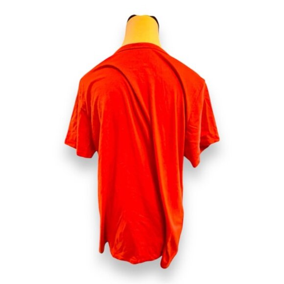 Women’s torrid 1 Orange Red Everyday Signature Jersey Crew Neck Tee 14 16 1X 1XL - Picture 4 of 9